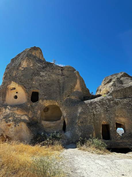 istock Goreme, Nevsehir, Turkiye- July 31, 2023: Historical Cave Dwelling Home 2198770806