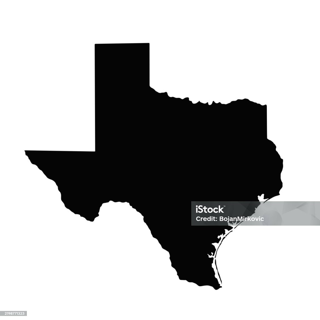 Texas Location Vector Texas Map Vector Stock Illustration - Download Image Now - Art, Austin ...