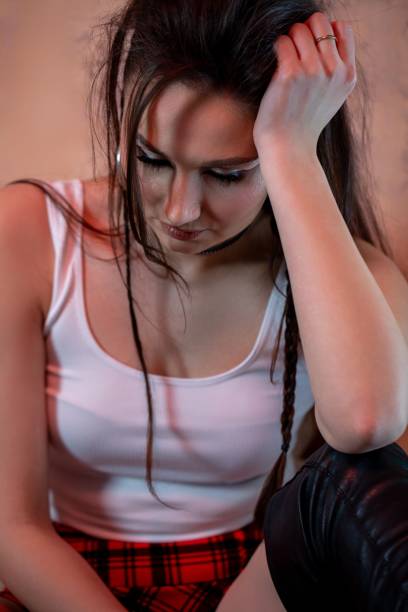 istock A Contemplative Young Woman in a Casual and Relaxed Setting, Evoking Deep Emotions 2198775532