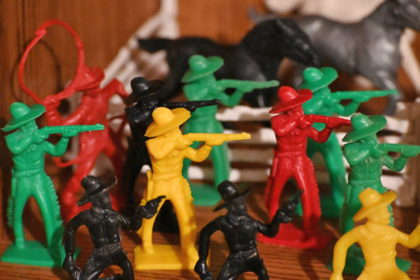 istock Vintage Cowboy Toys 2198778350