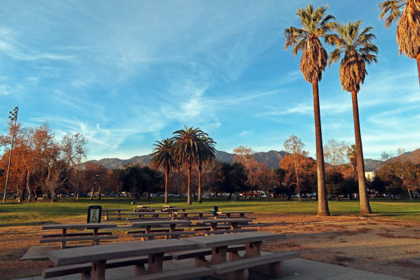 istock Picnic Tables at Arcadia County Park 2198797668