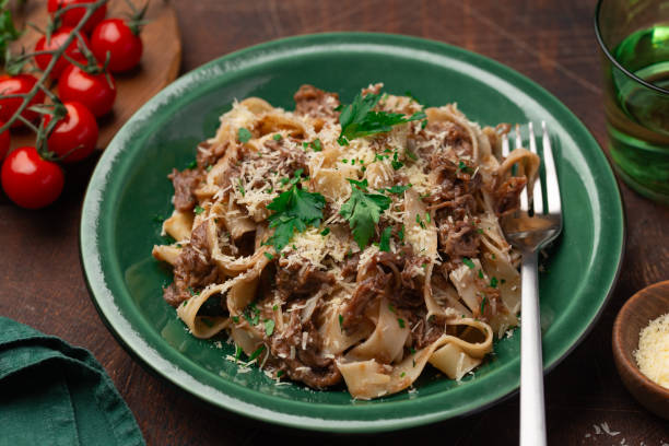 istock pasta with slow cooked beef ragout and cheese 2198798135