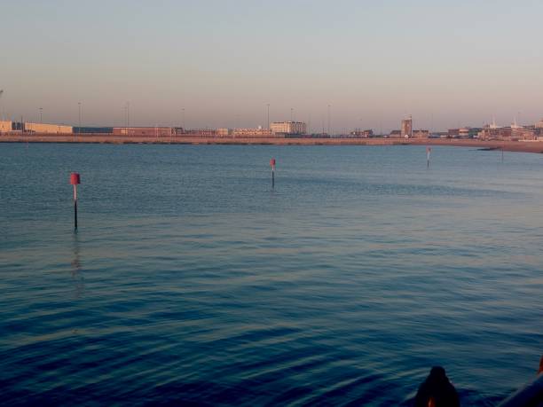 The morning summer sea