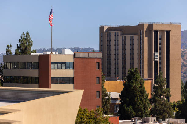 istock Downtown Burbank California Skyline 2198809009