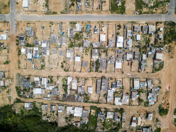 istock Poor area (favela) in Sinop, Mato Grosso state (Brazil) 2198813473