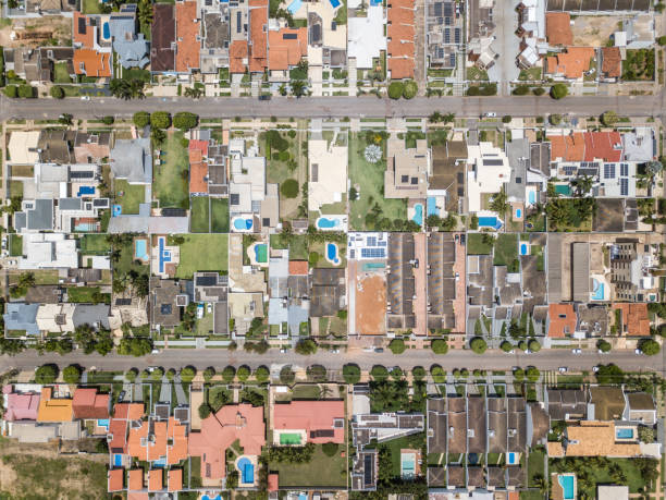 istock Wealthy neighbourhood in Sinop, Mato Grosso state (Brazil) 2198813686