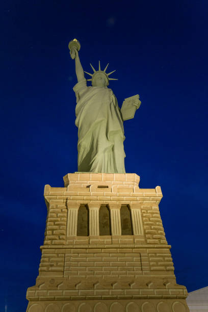 Statue of liberty statue. Landmark of New York City