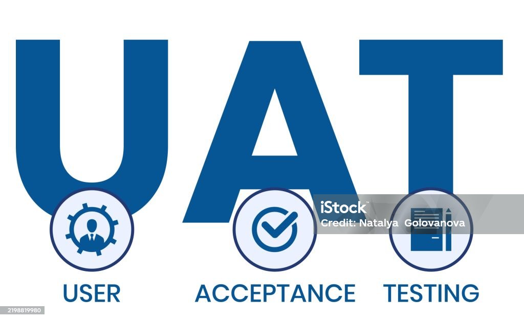 Uat Testing Vector Uat Or User Acceptance Testing Stock Illustration - Download Image Now ...