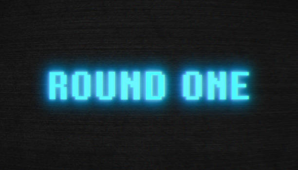 istock Illustation animation of round one title animation. 2198822905