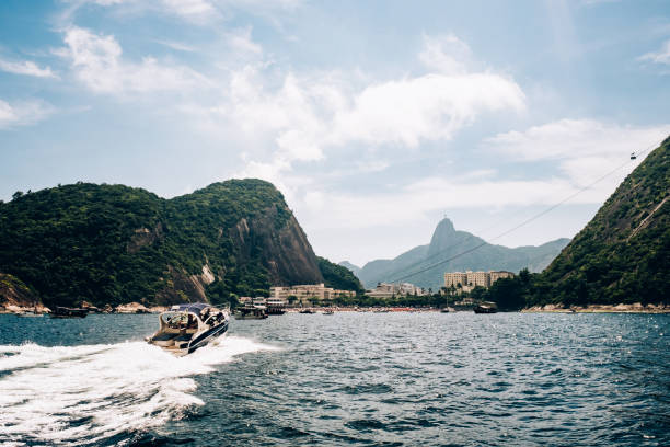 Rio de Janeiro landscape from the sea