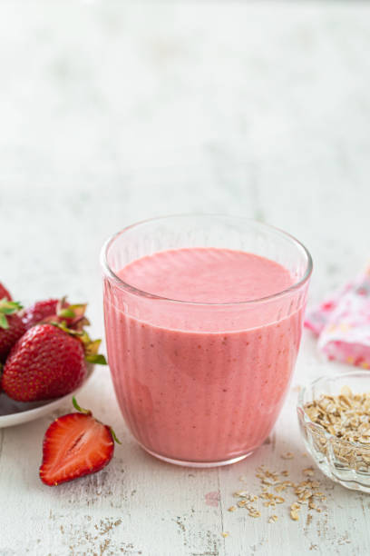 istock healthy vegan dairy free strawberry smoothie 2198826434