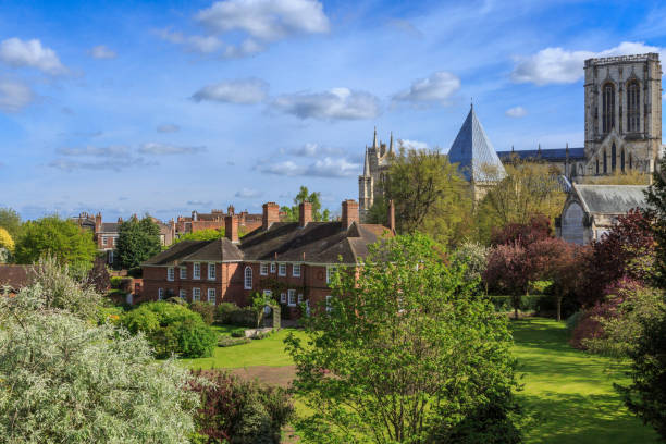 istock England, Yorkshire, York.  The Ogleforth district including York Minster and environs. 2198827098
