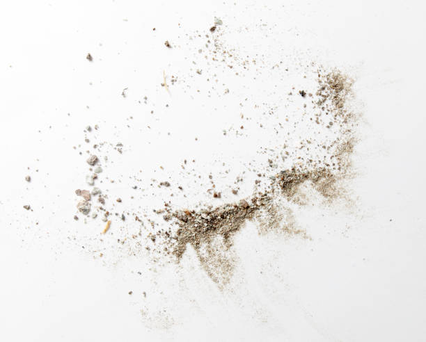 istock A white background with a lot of dirt and sand on it 2198827615