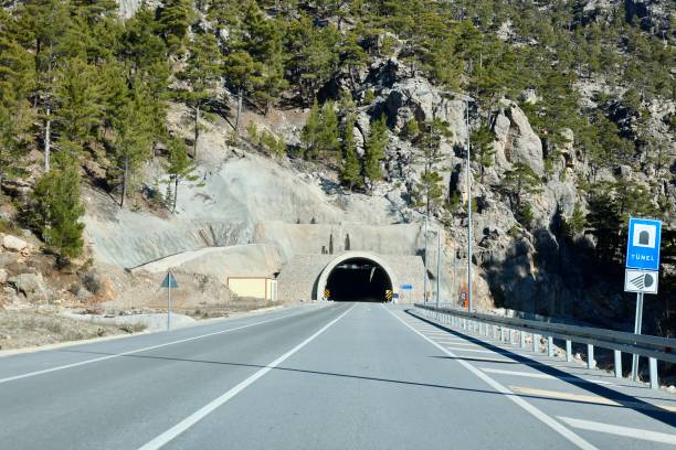 istock Highway tunnel entrance 2198836157