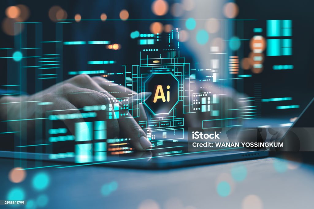 Computer Code Humans Humans Are Using Laptops And Computers To Interact With Ai Helping Them ...