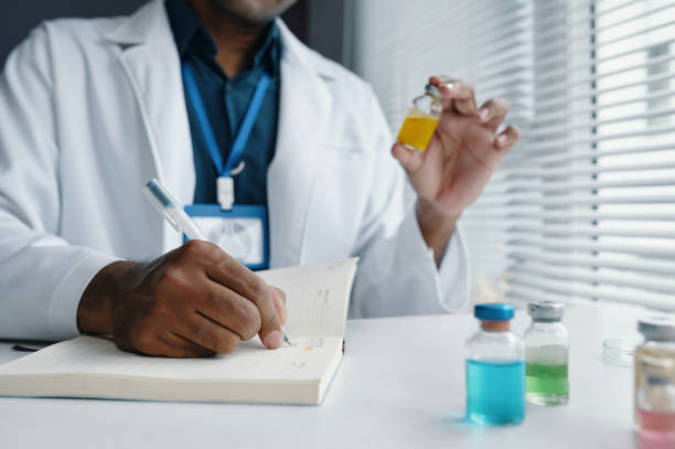 istock Scientist Conducting Research in Modern Laboratory 2198854075