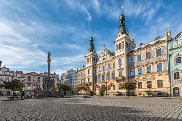 istock Neo-Renaissance town hall in Pardubice, Czechia 2198861745