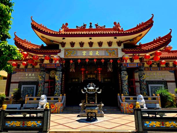 istock Chua Ba Thien Temple in Los Angeles, CA 2198867275