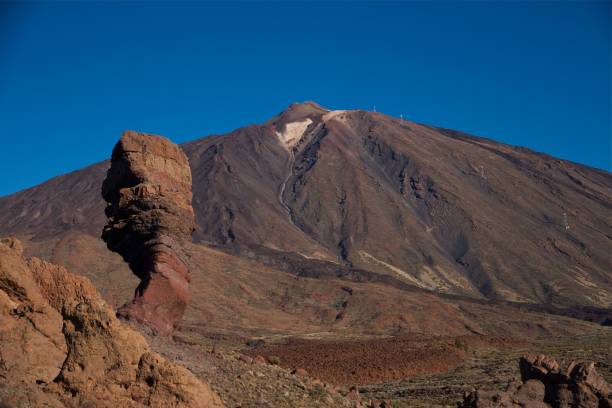 istock Brief: Fast Track to Custom Content: Winter Activities. Climbing the Teide volcano. Volcano hiking 2198871265