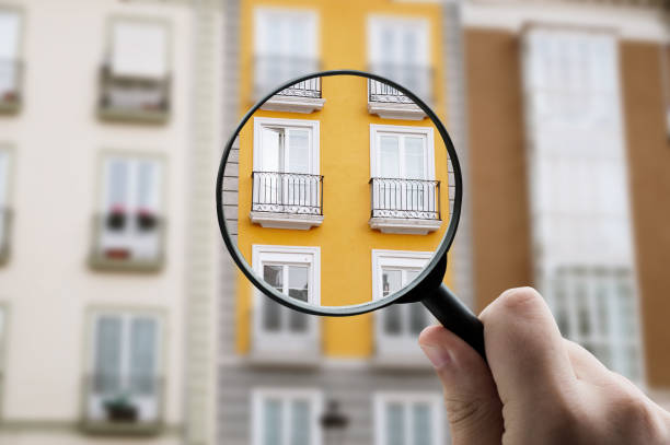 istock Focusing on a residential building facade 2198873832