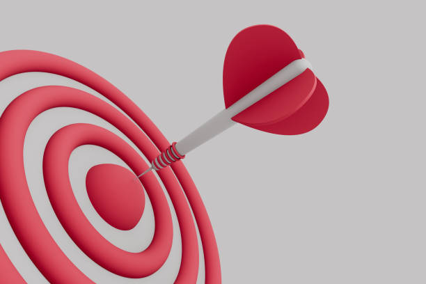 istock A red target with a white arrow pointing to it 2198883984