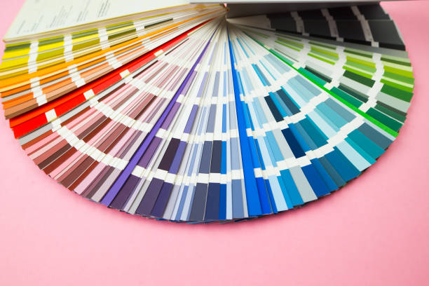 istock Catalog of color samples. Color Palette Guide. 2198891246