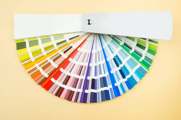 istock Catalog of color samples. Color Palette Guide. 2198891251