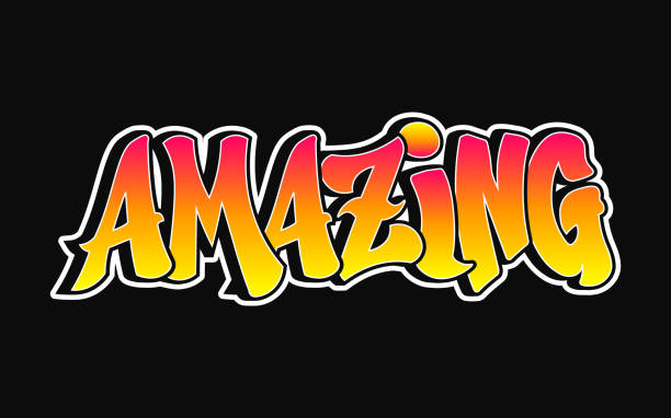 istock Amazing Graffiti Typography Colorful Street Art Lettering 2198892175