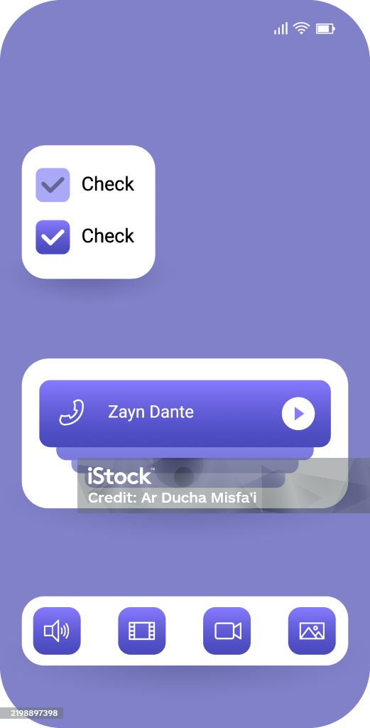 Interactive User Interface Examples Modern Interactive User Interface Design With Minimalist Elements And ...