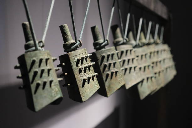 Bianzhong bronze bells, ancient Chinese musical instrument