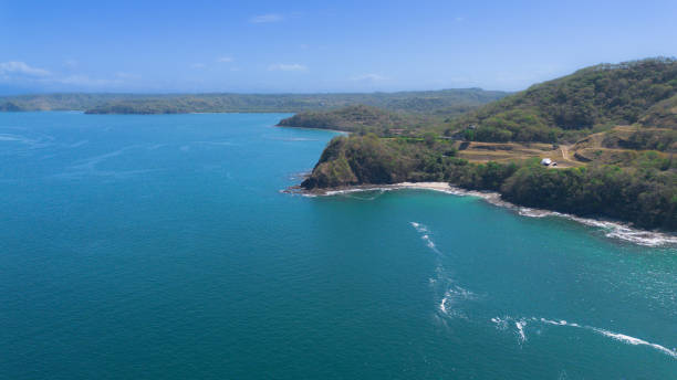 istock Flight over the Pacific Ocean in Costa Rica 2198901117
