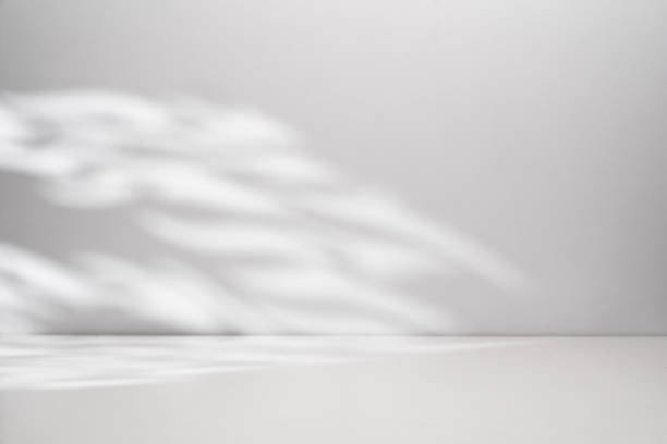 istock Sunlight coming through the window on the white wall 2198910561