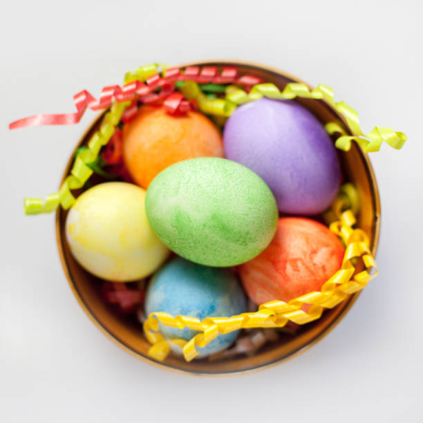 istock Easter Eggs. Sunday. Easter. Happy Holidays. Christian holiday. Religion. Tradition. Easter background. 2198911239
