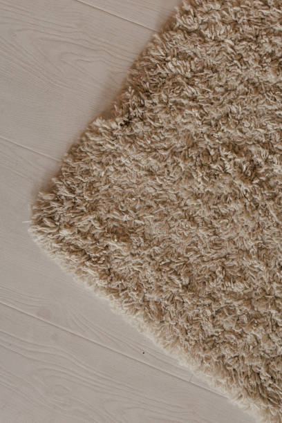 istock beige wool carpet on wooden floor 2198916728
