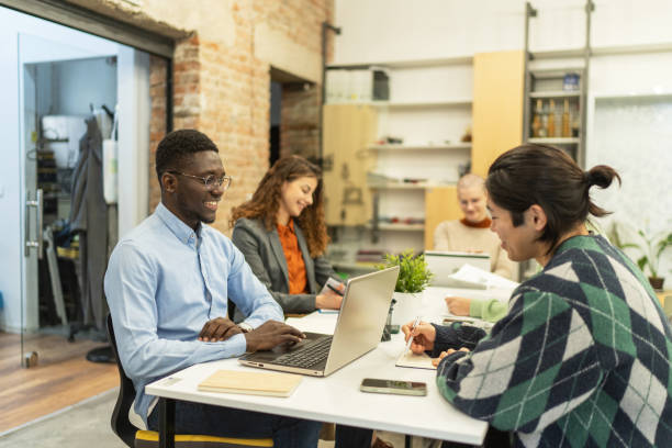 istock Business people working in office 2198919290