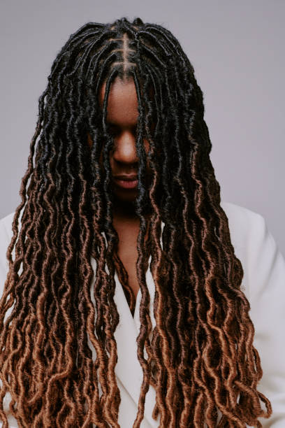 istock Experiencing Joy with Beautiful Long Natural Hair 2198921500