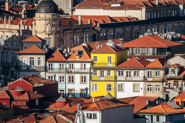 istock View of Porto rooftops on a sunny day 2198931758