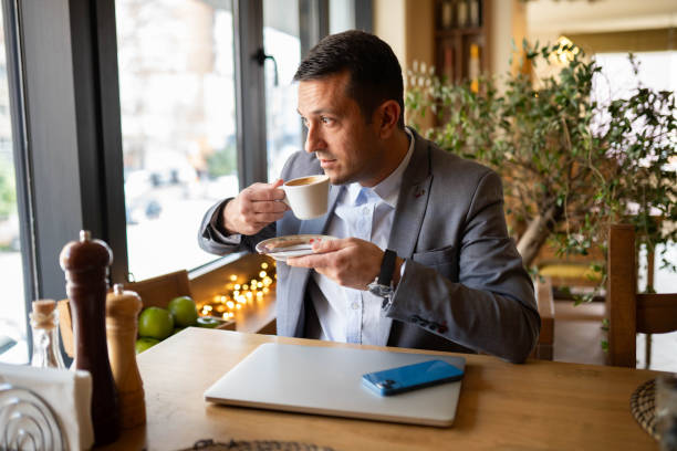 istock Coffee break at my favourite place 2198934394