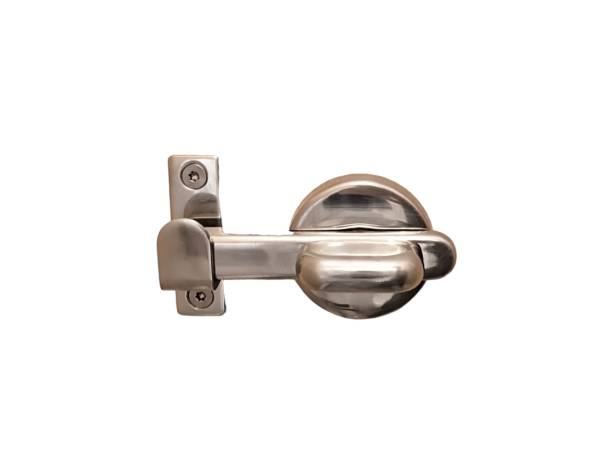 istock Minimal doorknob isolated on white background. Safety concept 2198936164