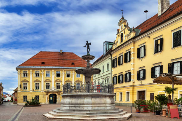 istock Market square in Sankt Veit an der Glan, Austria 2198937535
