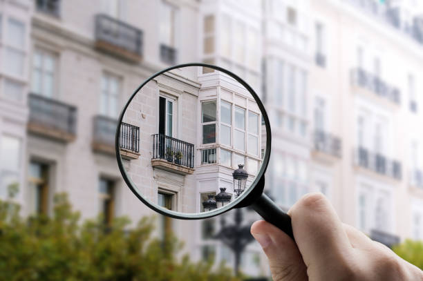 istock Focusing on a residential building facade 2198943752