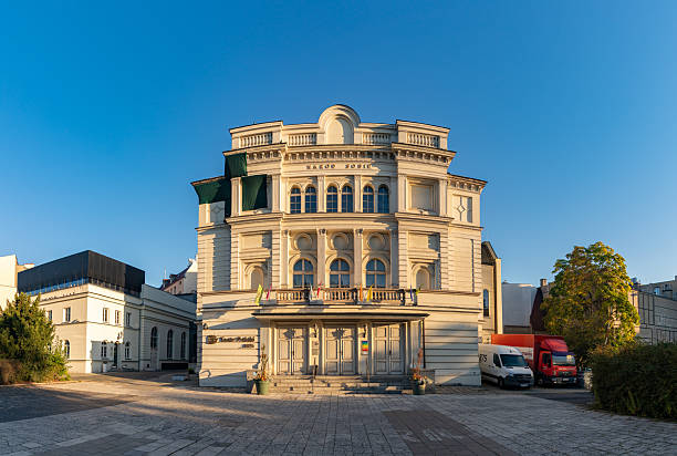Poznan, Poland - October 12, 2024: A picture of the Polish Theater in Poznan.
