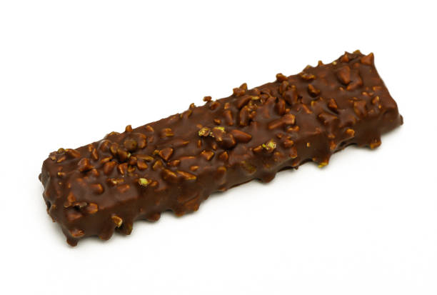 istock Delightfully crunchy chocolate bar with nuts tempting taste buds 2198950827