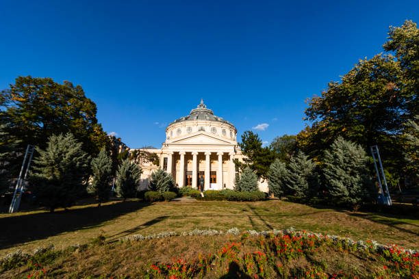 istock Bucharest Romanian Athenaeum or Ateneul Roman Bucuresti 2198958588