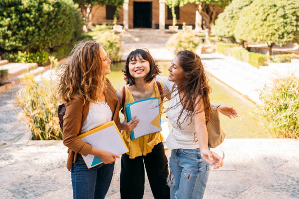 istock University exchange students embracing cultural diversity on campus 2198962917