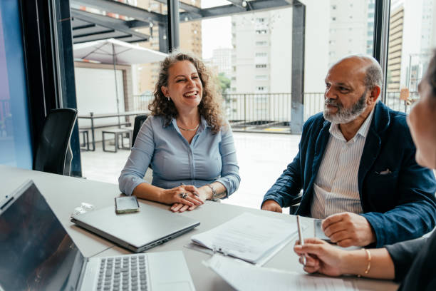 istock Business meeting in the modern office 2198967105