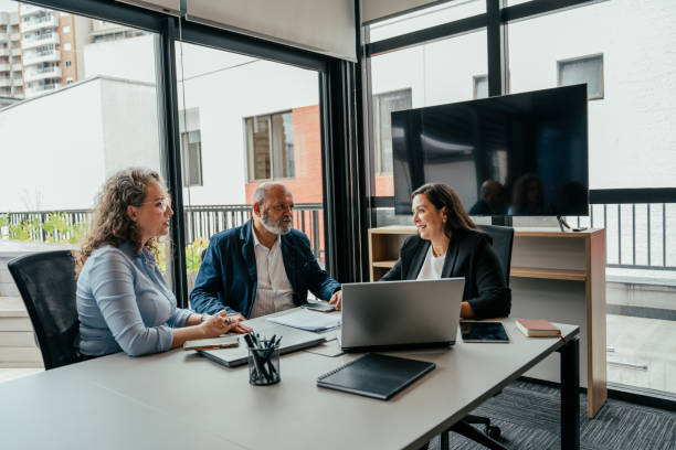 istock Business meeting in the modern office 2198967113