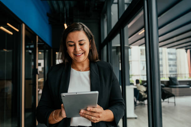 istock Business woman working in office 2198967451