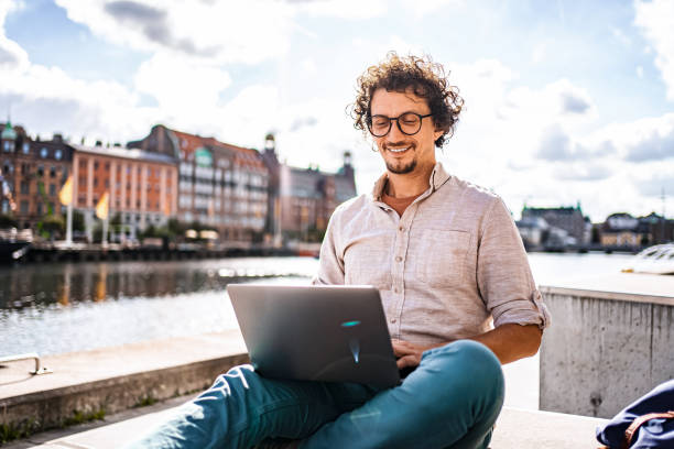 istock Freelancer working with laptop in Malmo, Sweden 2198967766