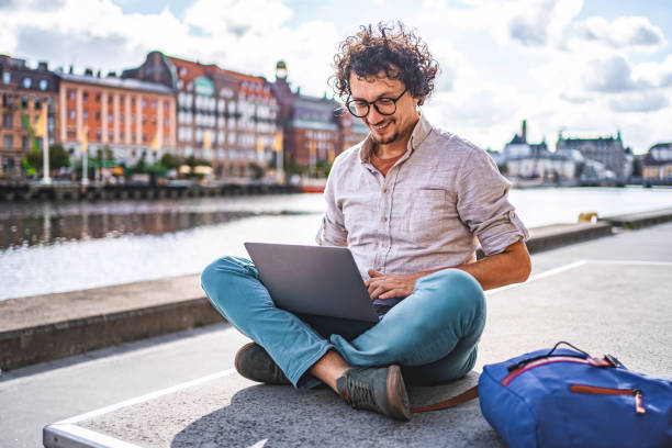 istock Freelancer working with laptop in Malmo, Sweden 2198967785